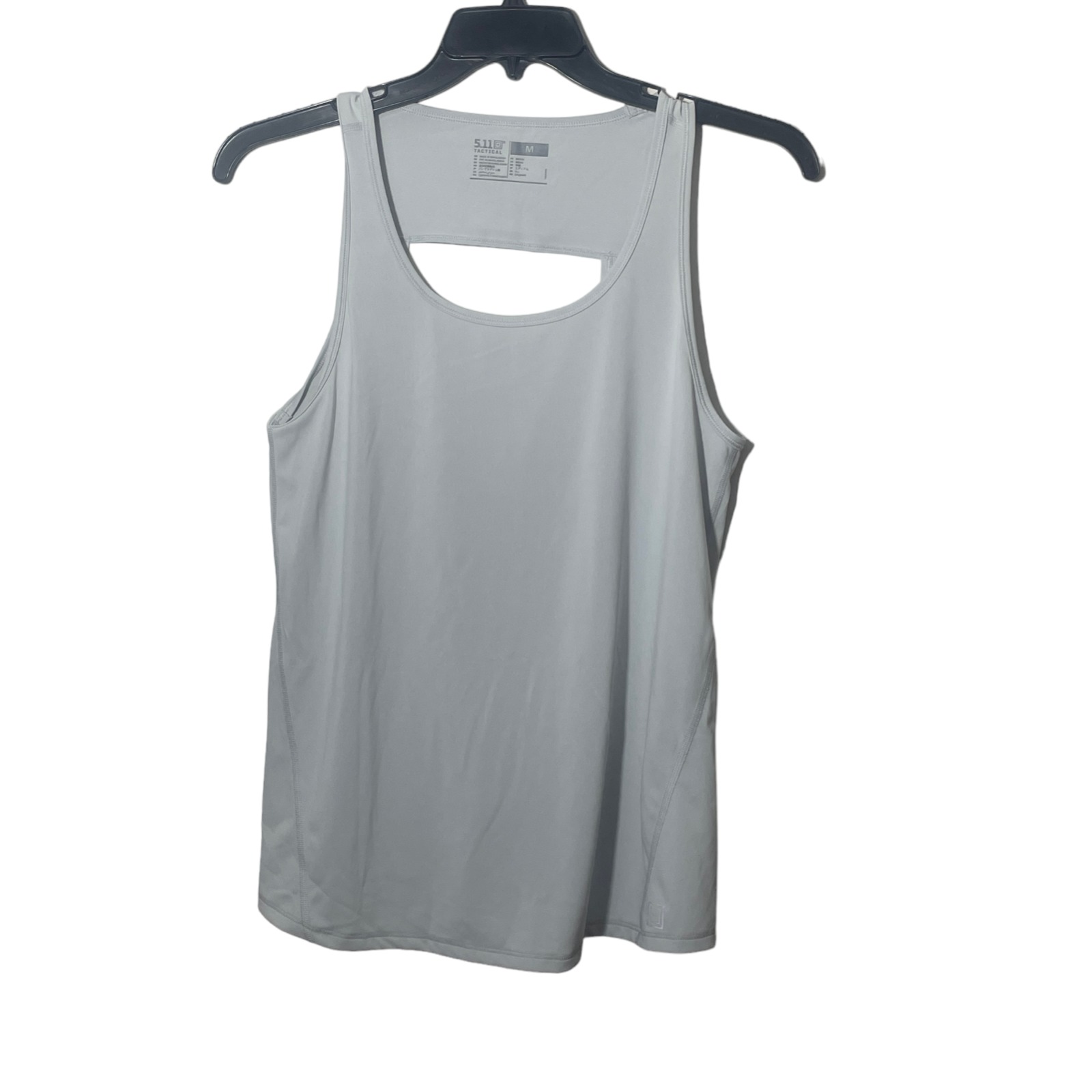 5.11 Tactical Medium Light Gray Tank Women's 100% Polyester